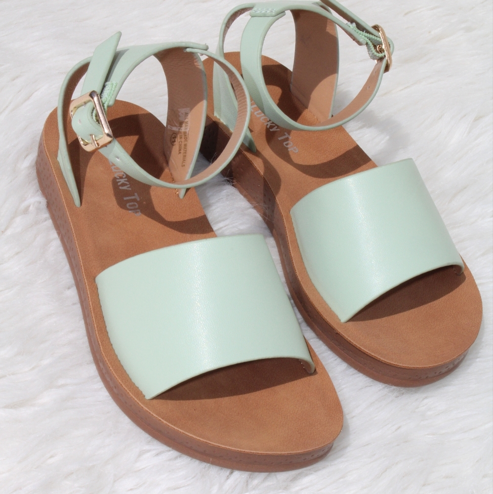 Mint Sandals - Picture 2 of 3